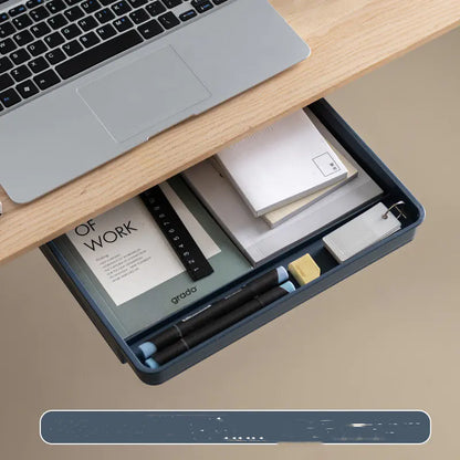 Under Desk Adhesive Drawer Storage Organizer Box