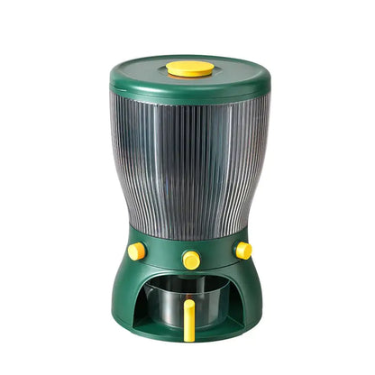 Multifunctional Rotating Food Storage Box with Lid