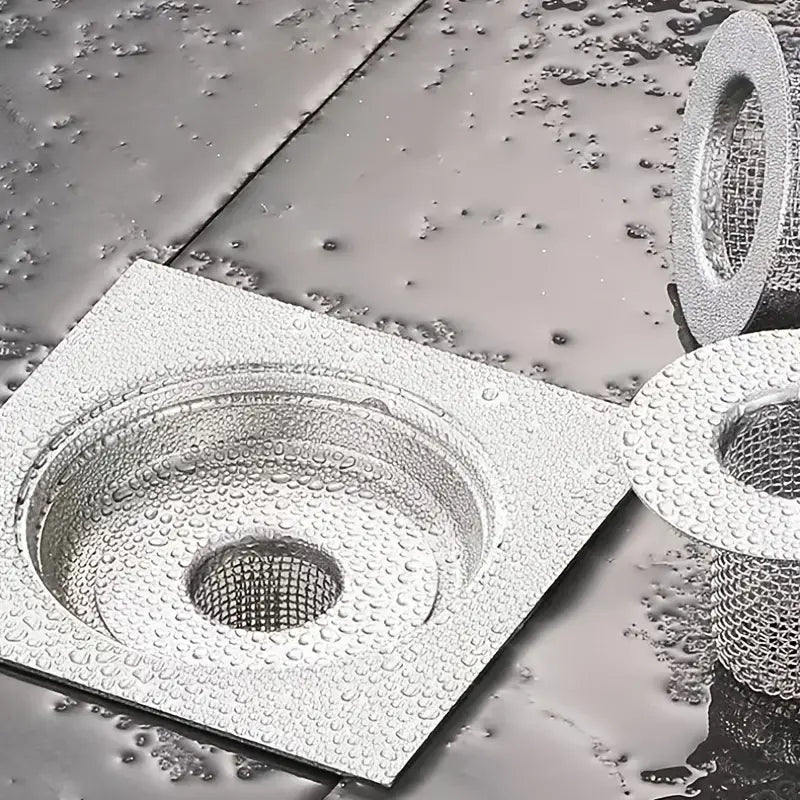 Stainless Steel Sink Drain Strainer Hair Trap Filter