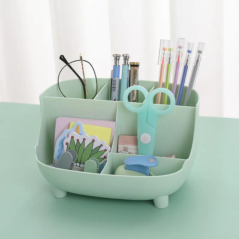 Multi-Functional 6-Grid Desk Organizer for Jewelry & More