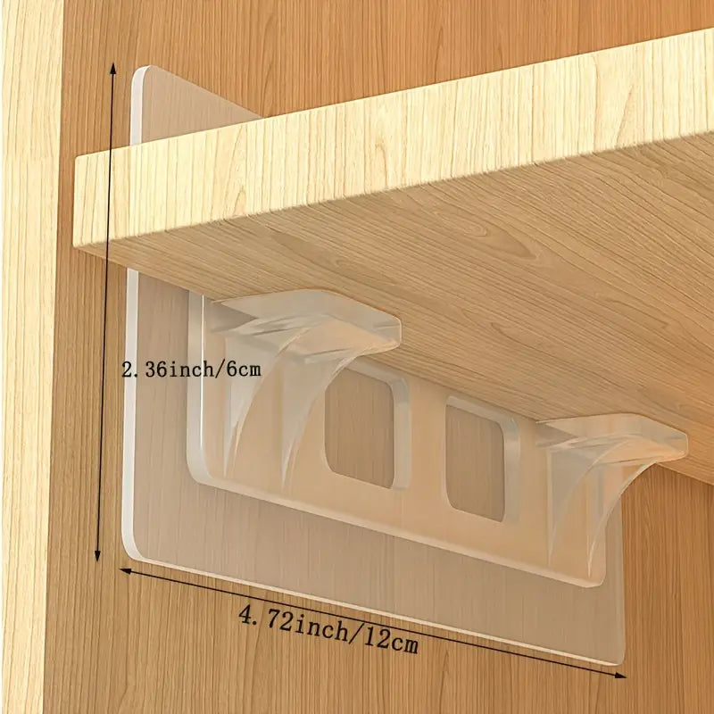 Triangle Support Pad Bracket for Wardrobe Partition (1pc)