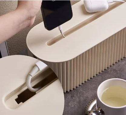 Power Cord Organizer Box for Desk Cable Management