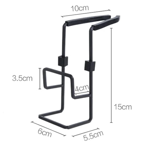 Iron Kitchen Sink Storage Rack for Dishwashing Sponge