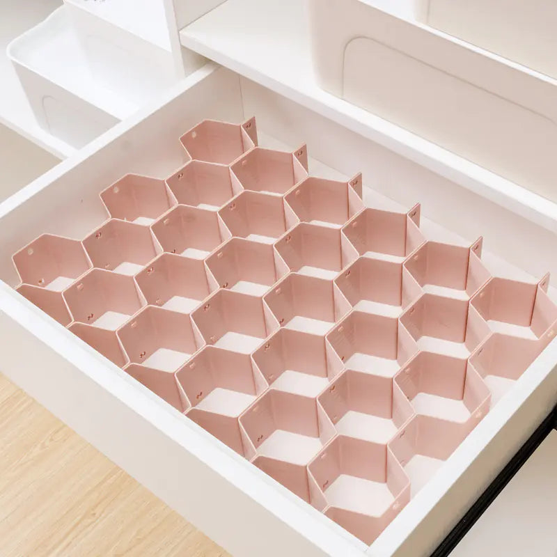 Honeycomb Drawer Organizer for Socks and Miscellaneous