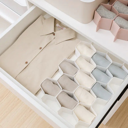 Honeycomb Drawer Organizer for Socks and Miscellaneous