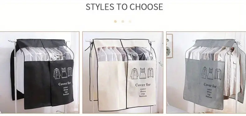 Clothes Dust Bag for Wardrobe and Coat Storage (1pc)