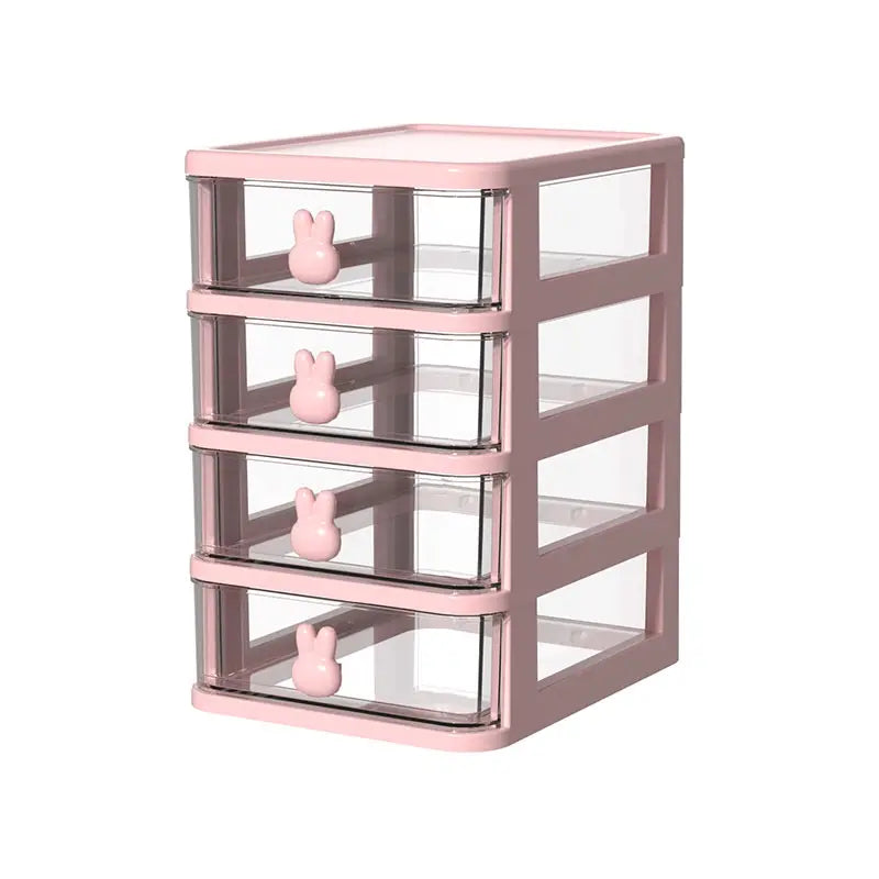 Small Plastic Drawer Organizer for Desk Storage