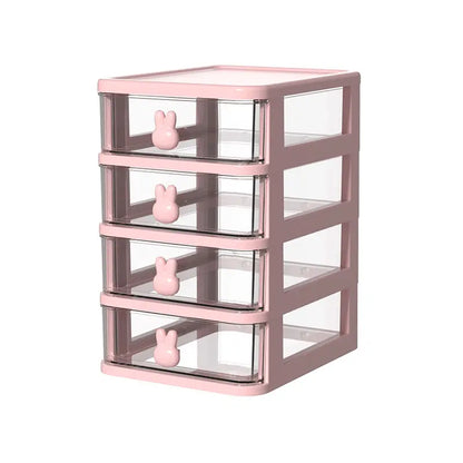 Small Plastic Drawer Organizer for Desk Storage