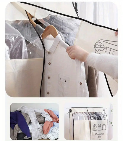 Clothes Dust Bag for Wardrobe and Coat Storage (1pc)