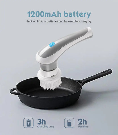 Electric Rotating Cleaning Brush for Sink and Car
