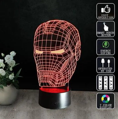 3D LED Desk Lamp