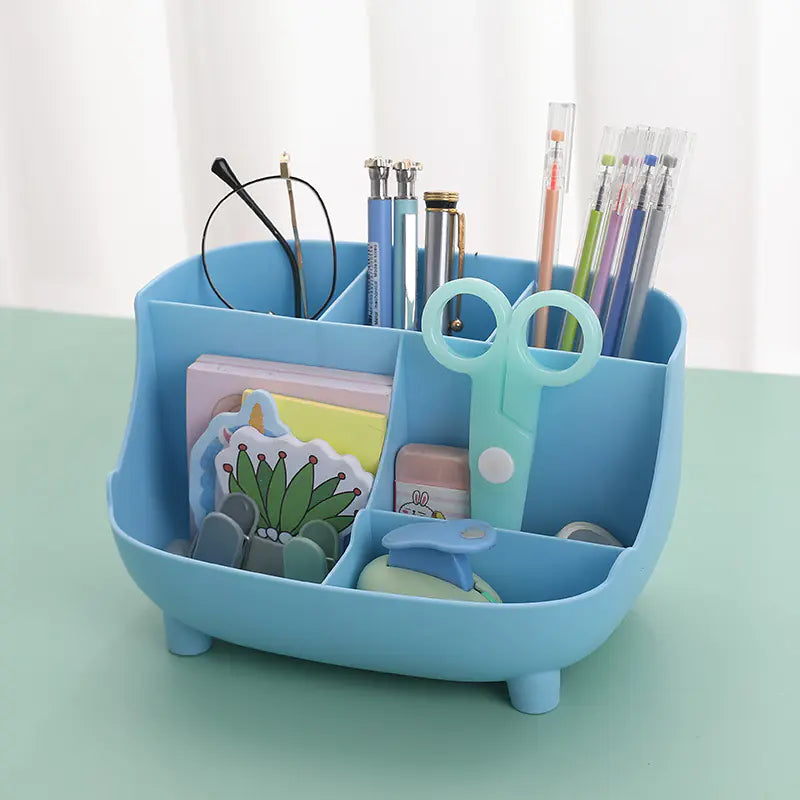 Multi-Functional 6-Grid Desk Organizer for Jewelry & More