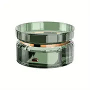 Rotating Makeup Perfume Organizer with Drawer and Tray