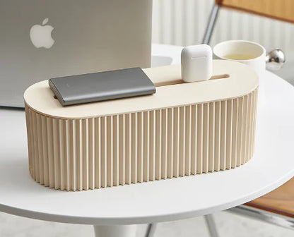 Power Cord Organizer Box for Desk Cable Management